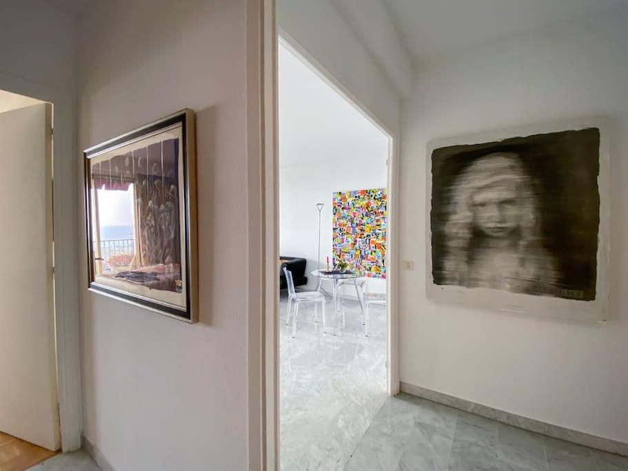 2-Room 60 M², Panoramic View, 2 Balconies, 50M Pool Cagnes-sur-Mer Eksteriør billede