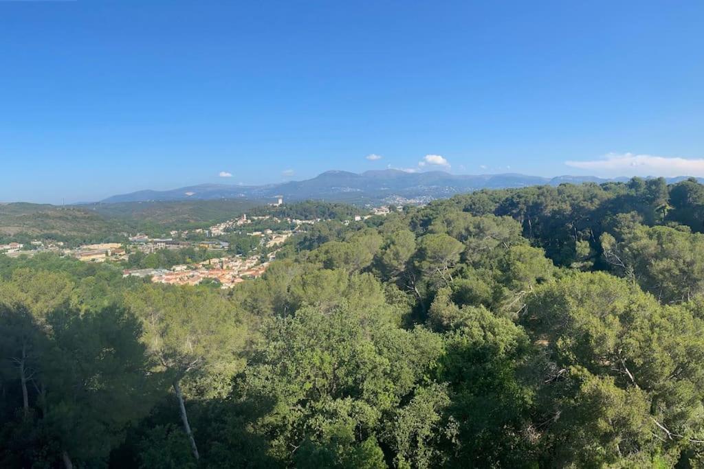 2-Room 60 M², Panoramic View, 2 Balconies, 50M Pool Cagnes-sur-Mer Eksteriør billede